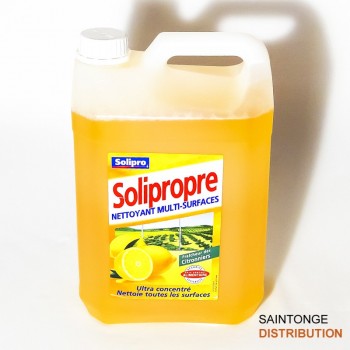 Solipropre Nettoyant multi-surfaces 5L parfum citron