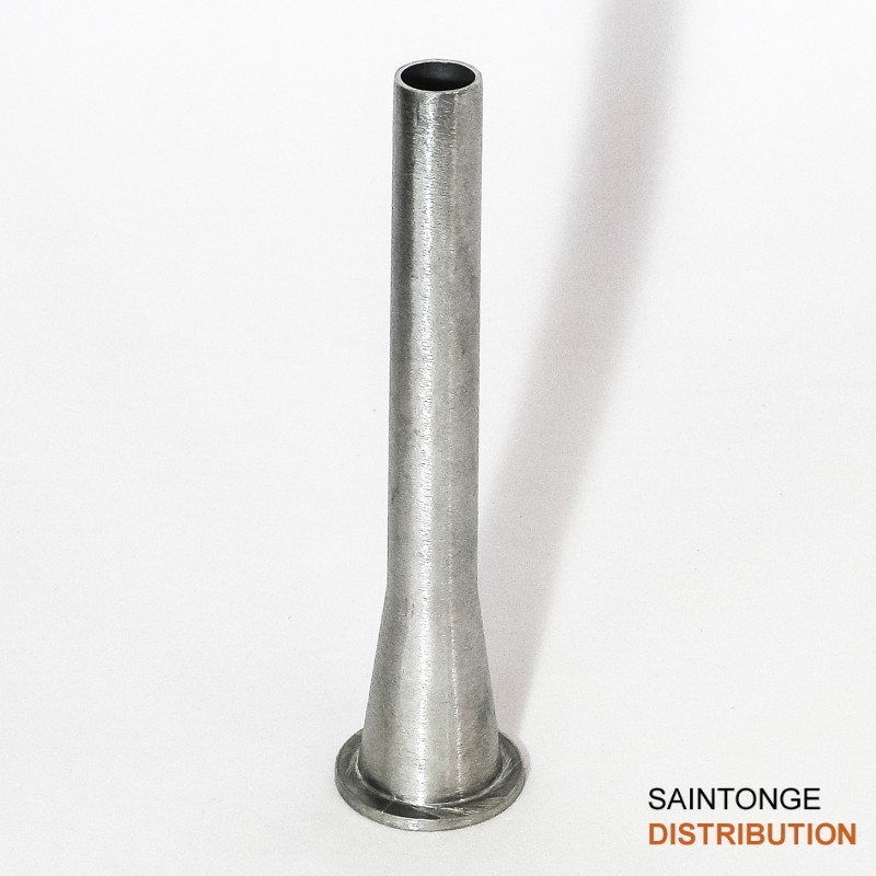 Canule aluminium pour poussoir à saucisse 22mm