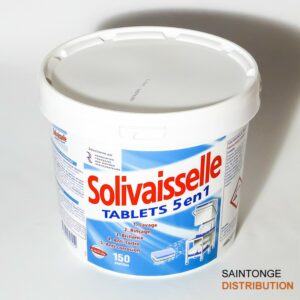 Solivaisselle Tablets 5 en 1 seau 3kg (150 pastilles)