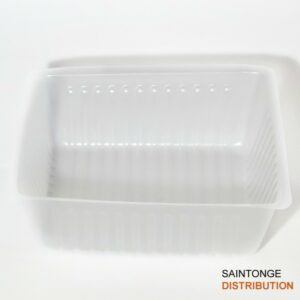 Barquette translucide 2000cc 3x250