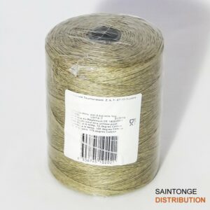 Ficelle lin grise à dévidage extérieur