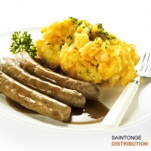 Saucisse Fraîche aux Cèpes 496 en sac de 2kg