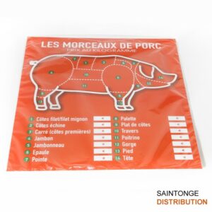 Panneau Presto porc 45X49cm