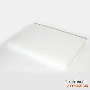 Planche à découper 40X30X2.5cm blanche