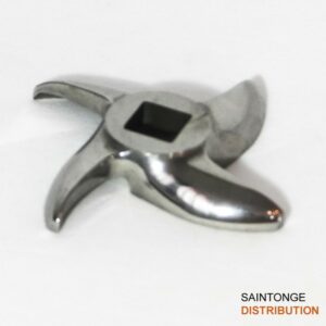 Couteau inox pour hachoir à viande N°32