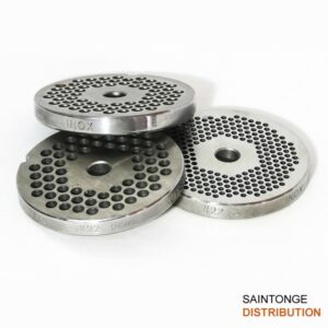 Grilles inox pour hachoir N°22 6mm