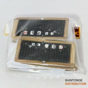 Etiquettes "Ecolière" fenêtres ouvertes 7x10,5cm