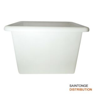 Bac profond Gilac blanc 100L