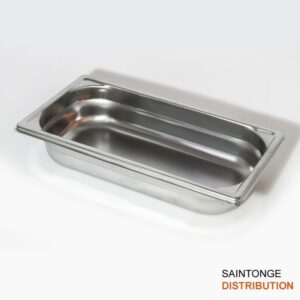 Bac gastro GN1/3 inox 176x325x65mm
