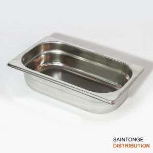 Bac gastro GN1/4 inox 265x168x65mm