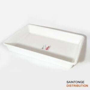 Bac plat Gilac 10l blanc G154521