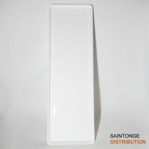 Plat glacière blanc 83x27x1,7cm