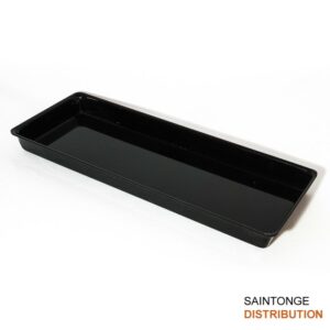 Plat glacière noir 53x21x4cm