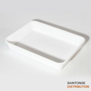 Plat ravier blanc 26,5x21x4cm