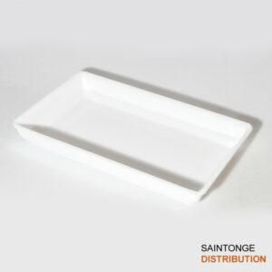 Plat ravier blanc 31x18,5x4cm