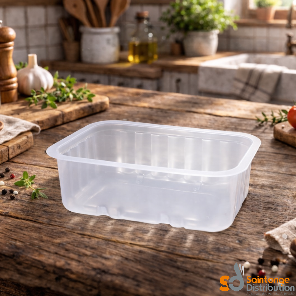 Barquette thermoscellable 500cc