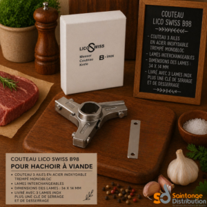 Couteau Lico Swiss B98 pour hachoir à viande