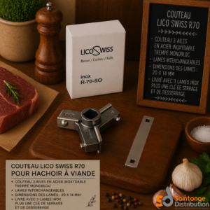 Couteau Lico Swiss R70 pour hachoir à viande