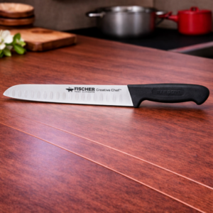 Couteau à jambon/saumon alvéolé