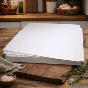 Feuilles de papier blanc 35X50