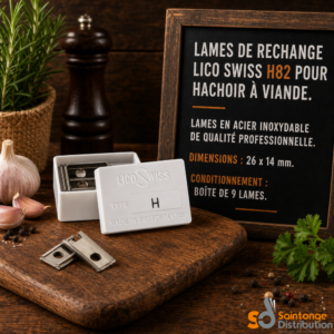 Lames Lico Swiss H82 pour hachoir à viande (x9)