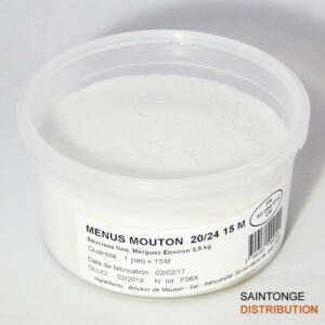 Menus mouton 20/24 pot de 60m