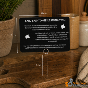 Étiquette de prix 8x6cm Recto