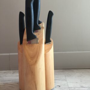 Bloc bois 6 couteaux créative chef