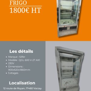 4 vitres Frigo