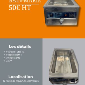 Bain marie - BM 1