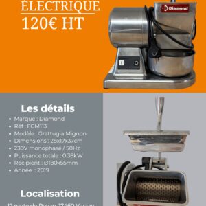 Râpe électrique - Diamond