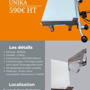 Trancheuse crème - UNIKA