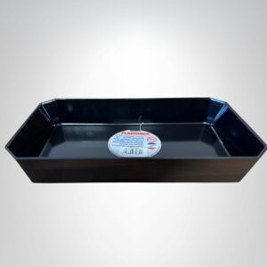 Plat rosbif mélaminé noir