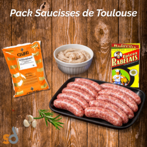 Pack Saucisses de Toulouse