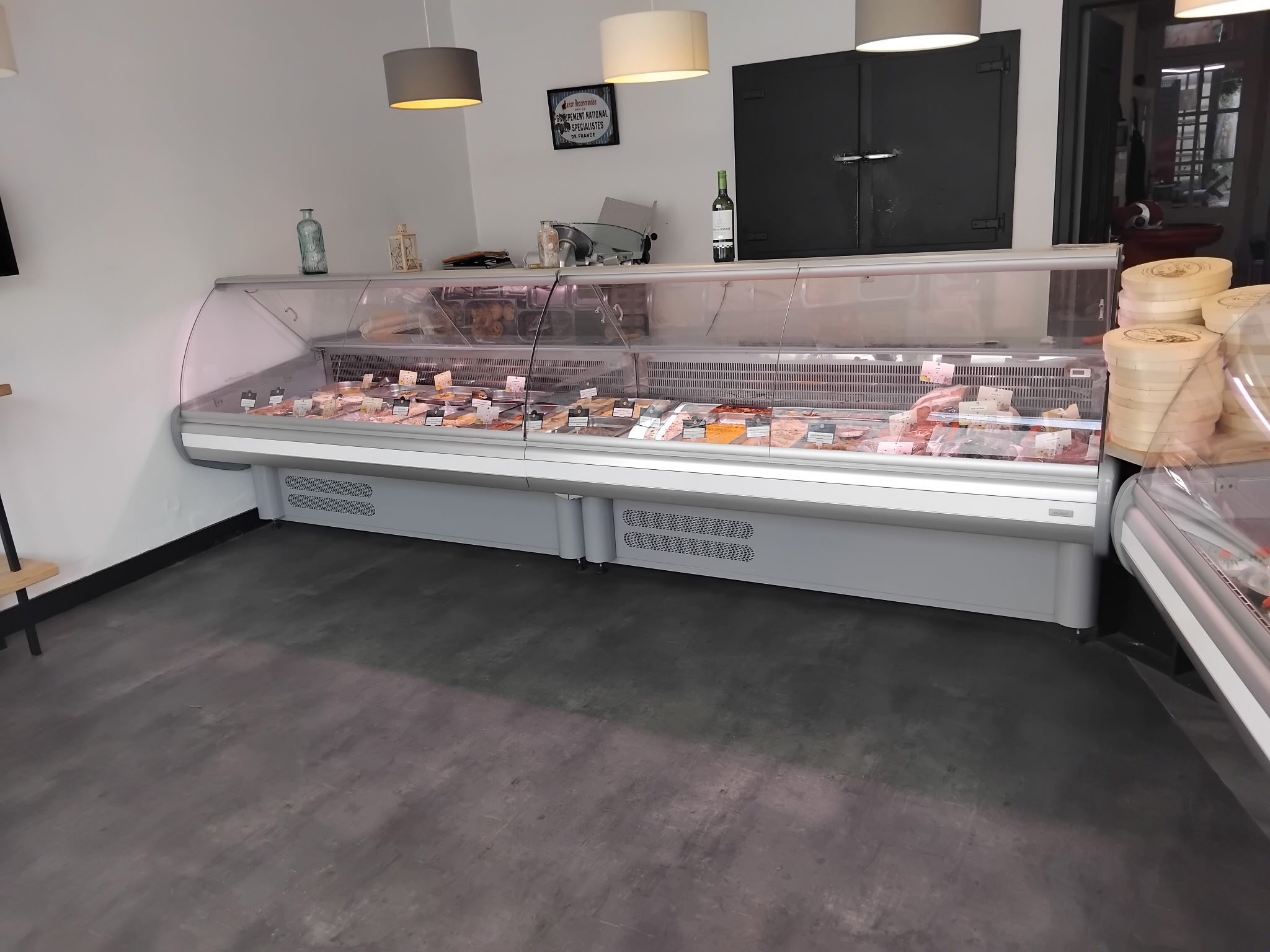 Lot de 2 meubles frigorifiques